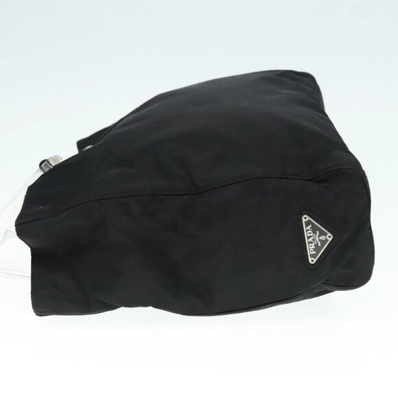 PRADA Hand Bag Nylon Black Auth yk15127 - Picture 4 of 16